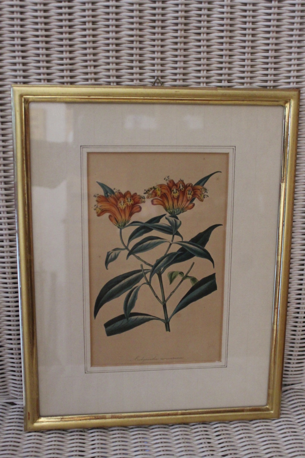 Melody Jane Miniatur-Gemälde „Renoir Blumen“ In Goldrahmen – Puppenhaus-Zubehör Maßstab 1:12